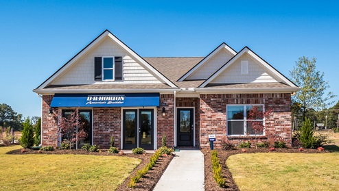 Exterior elevation of the Cali floorplan in Hidden Creek