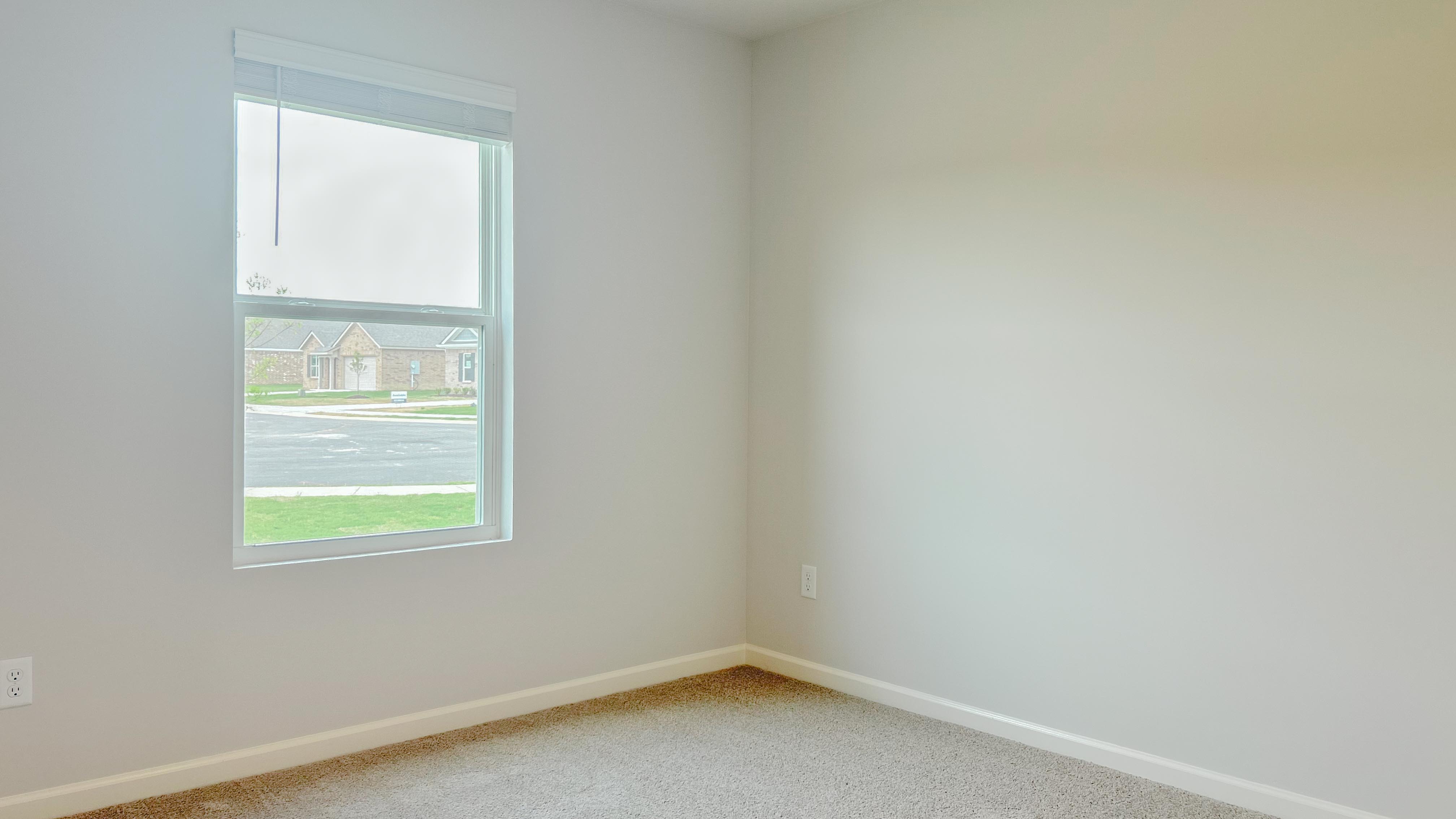 Interior bedroom with window