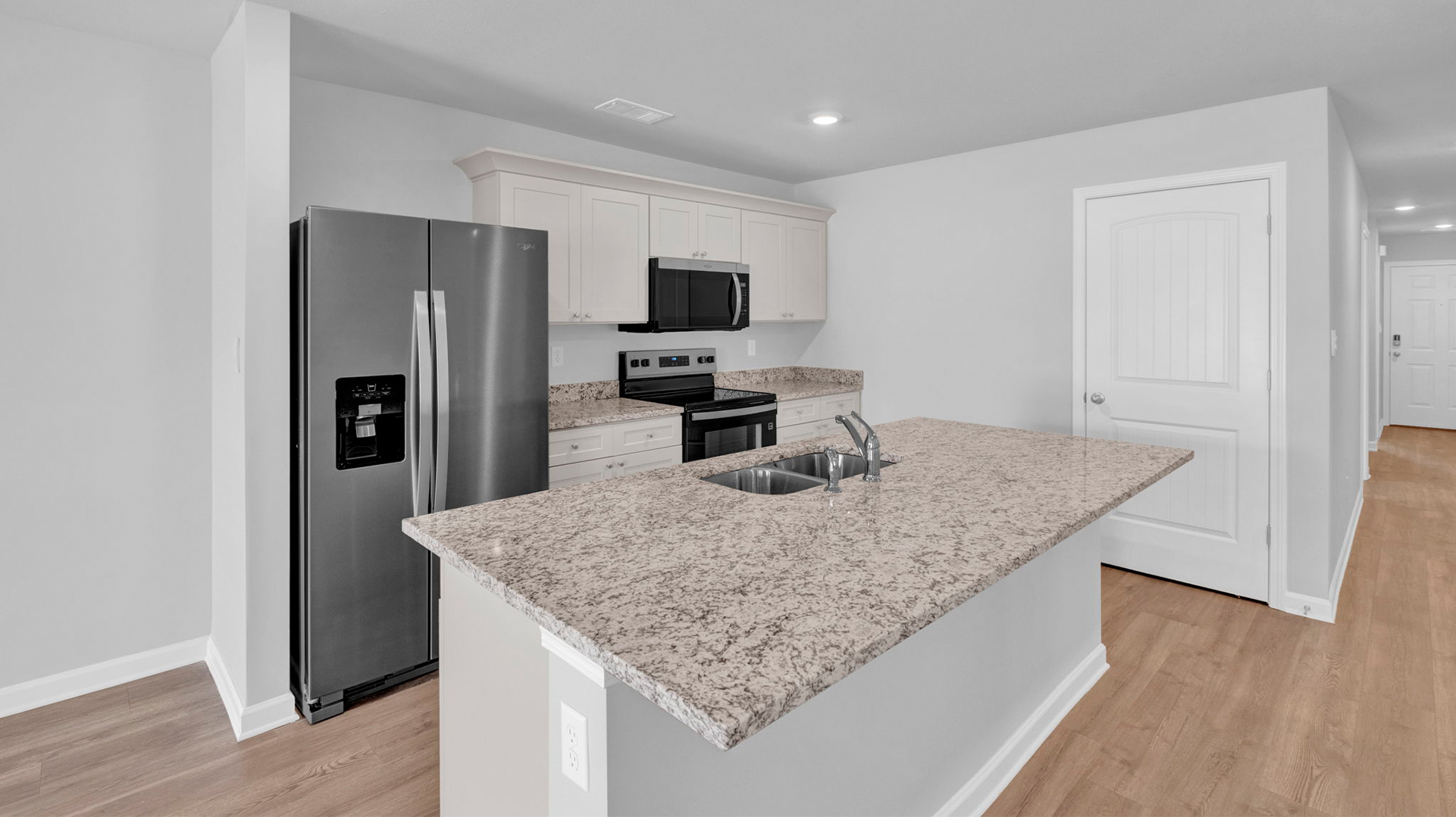 Beautiful kitchen with granite countertops