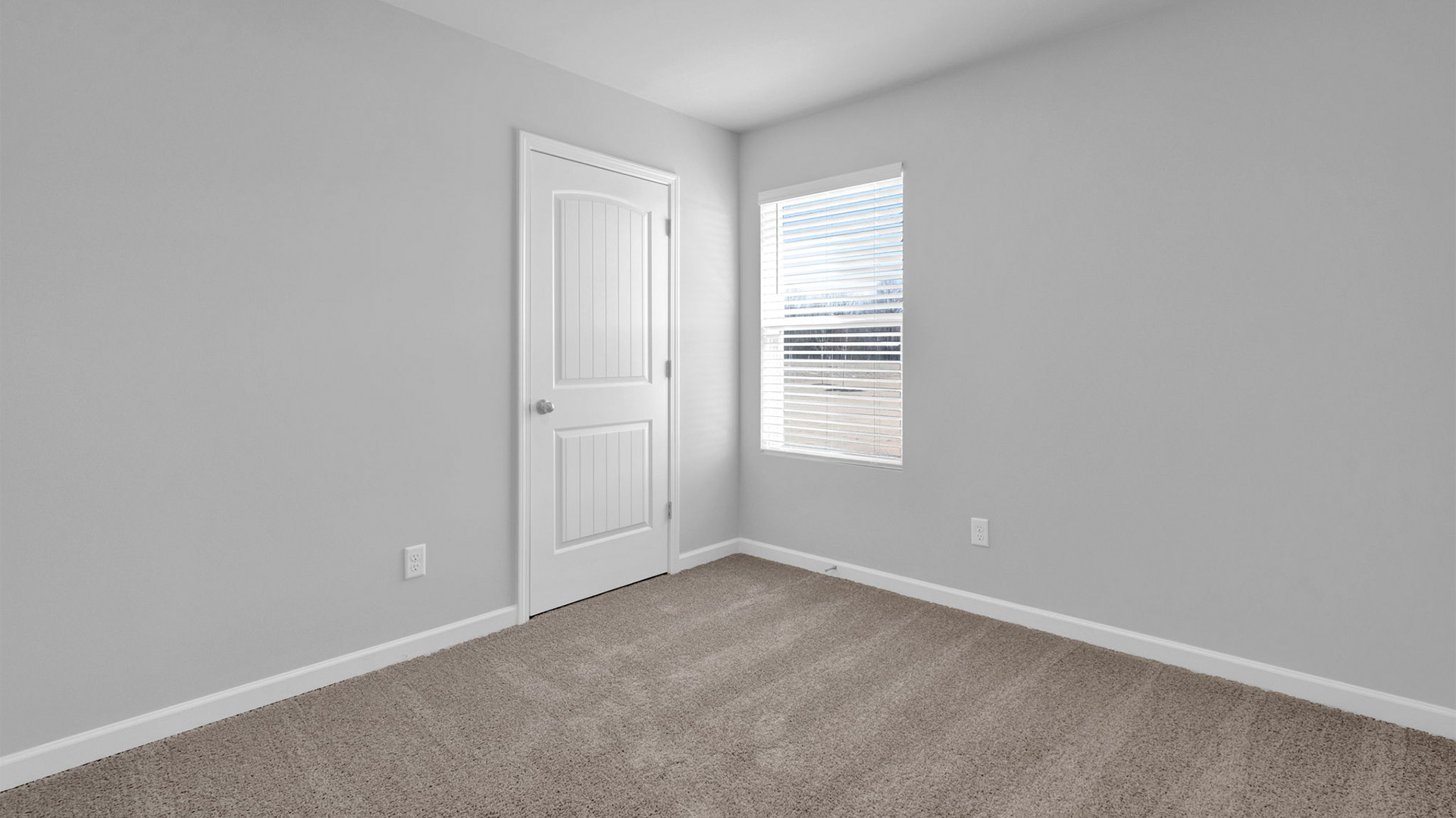 Bedroom 3 with carpet flooring