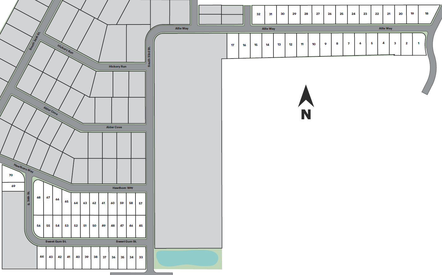 Static Lot Map