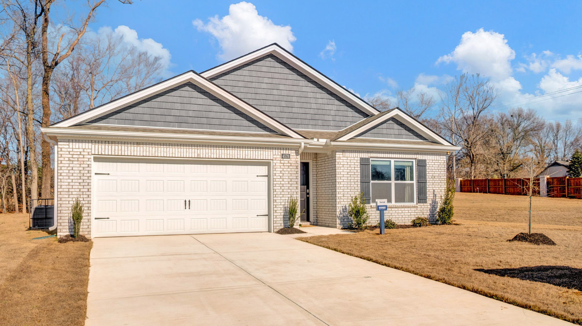 Exterior of the Cali Model at Riggs Pointe in Millington, TN