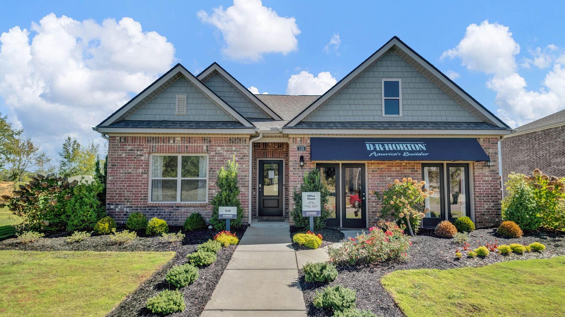 Beautiful model home of the Cali floorplan