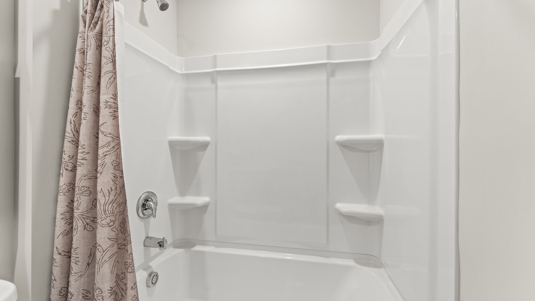 Second bathroom with an acrylic tub/shower insert