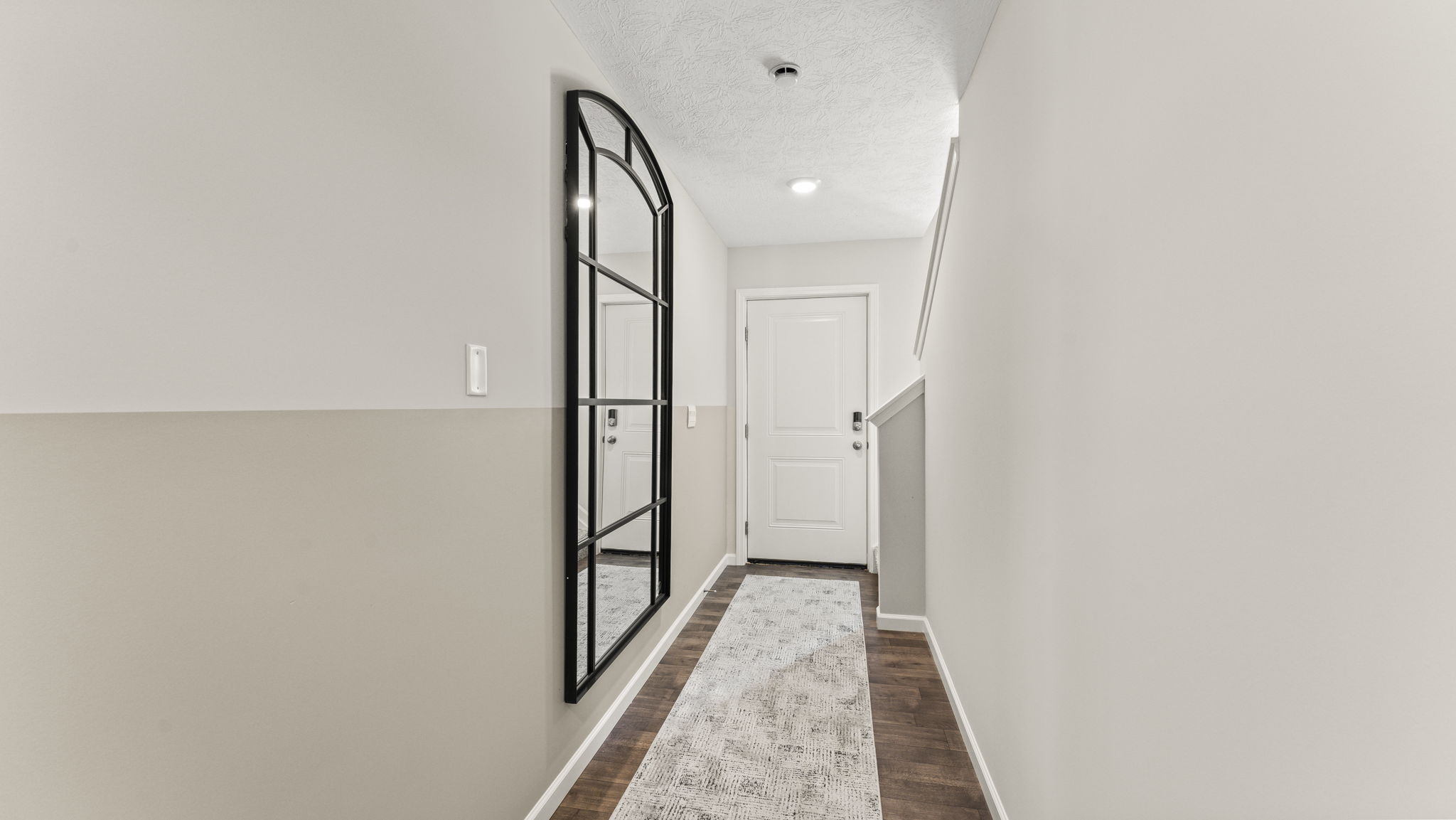 Long entry hall as soon as you enter in through the front door