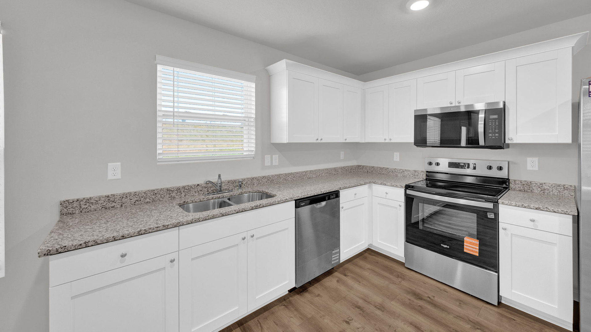 Beautiful light kitchen cabinets in the Kitchen