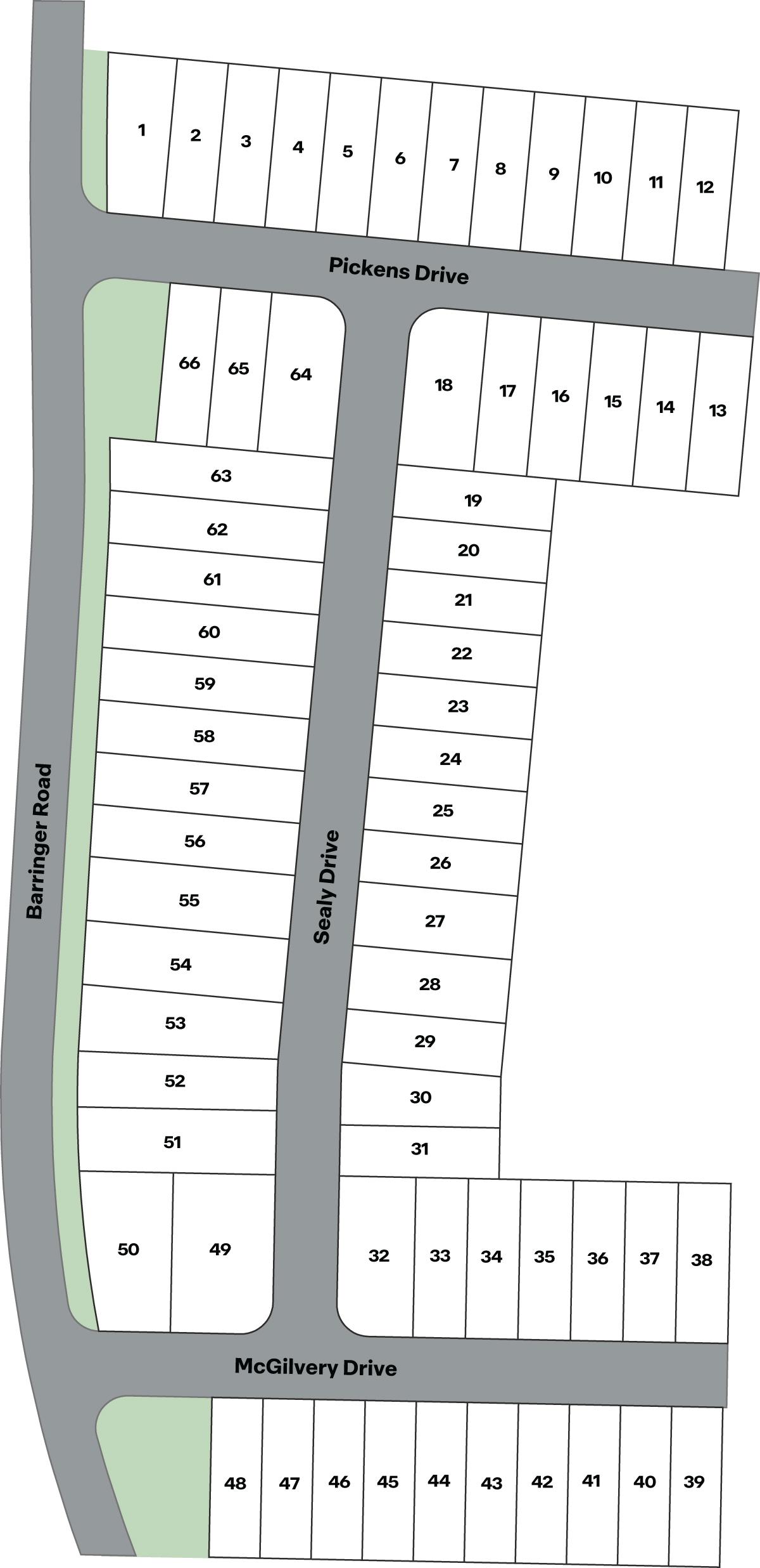 Static Lot Map