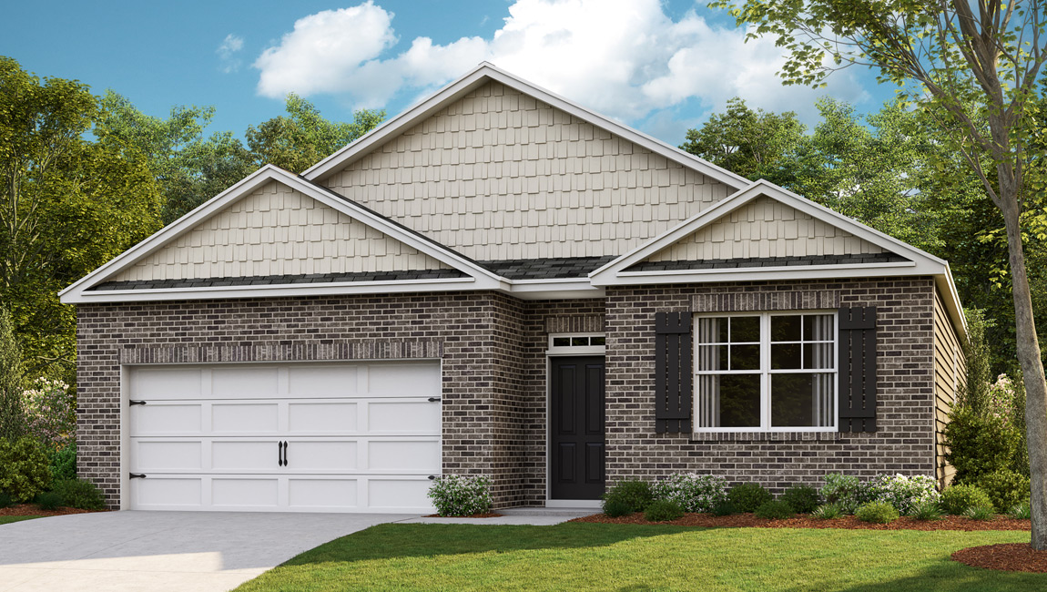 Front Rendering - The Cali Plan - Morford Presented By D.R. Horton