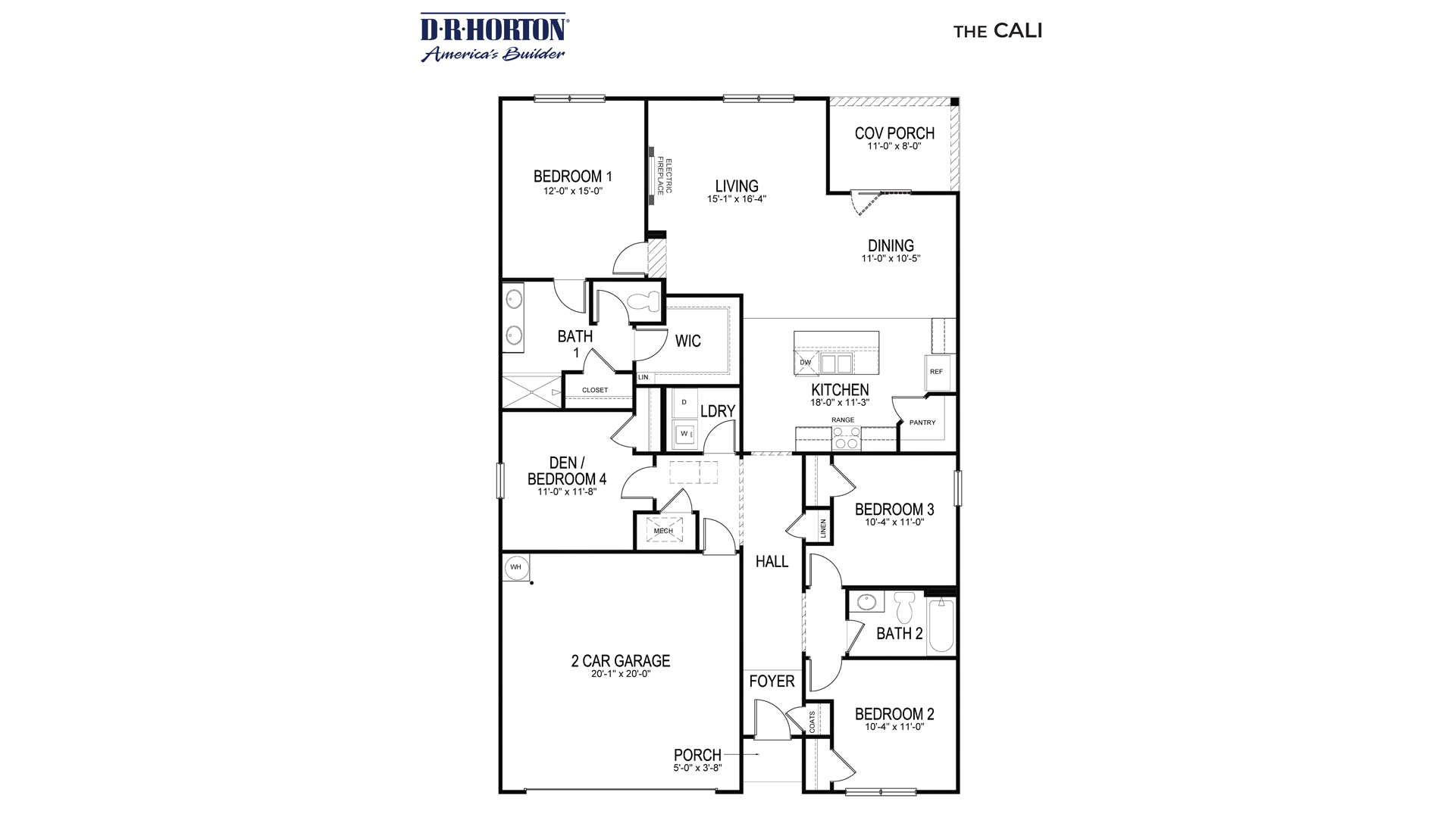 Cali floorplan in our new community Morford