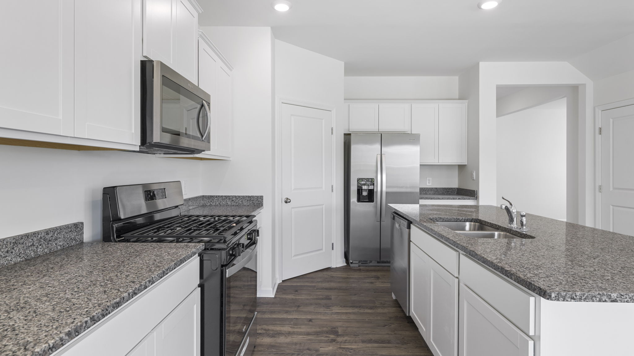 kitchen with stainless steel appliances