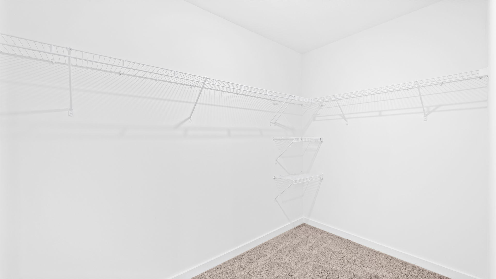 closet with shelving