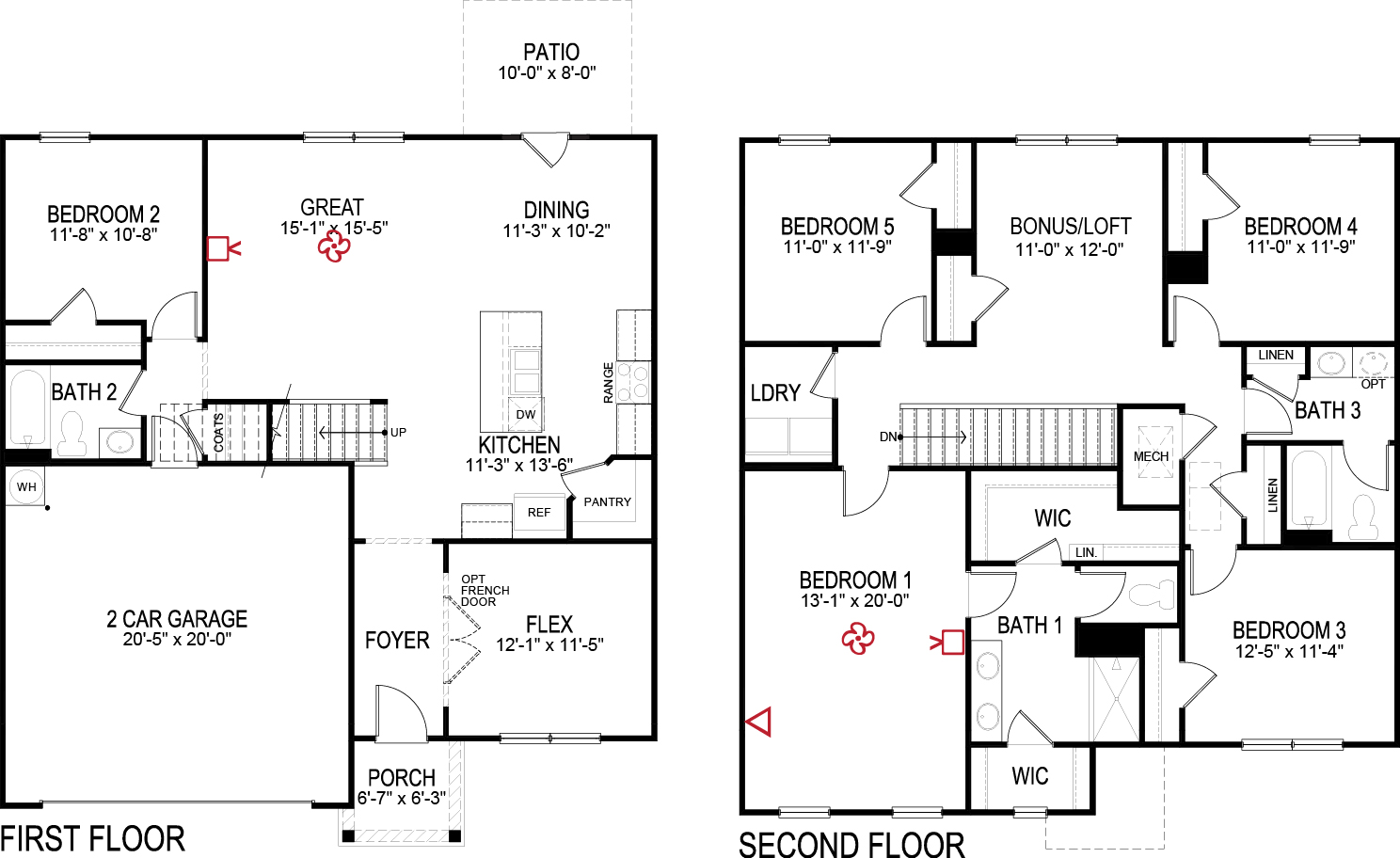Hayden floorplan