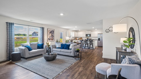 Open floorplan concept