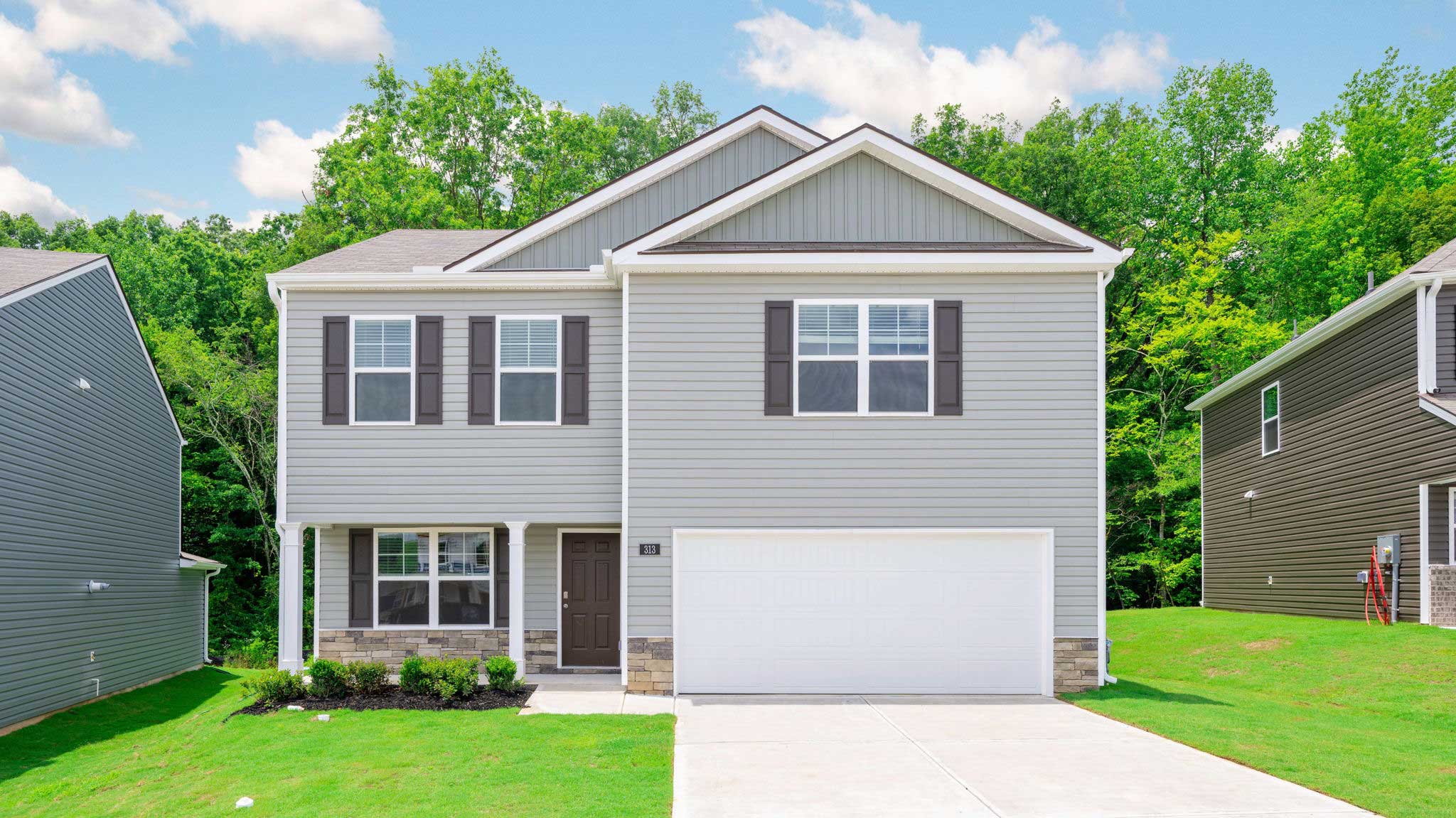 Penwell two story exterior