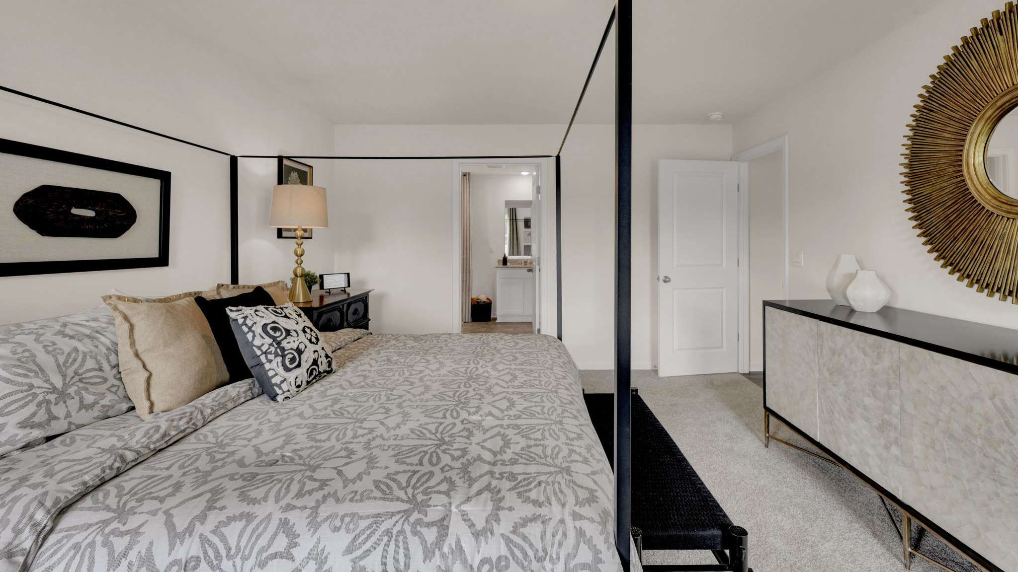 primary bedroom with en suite