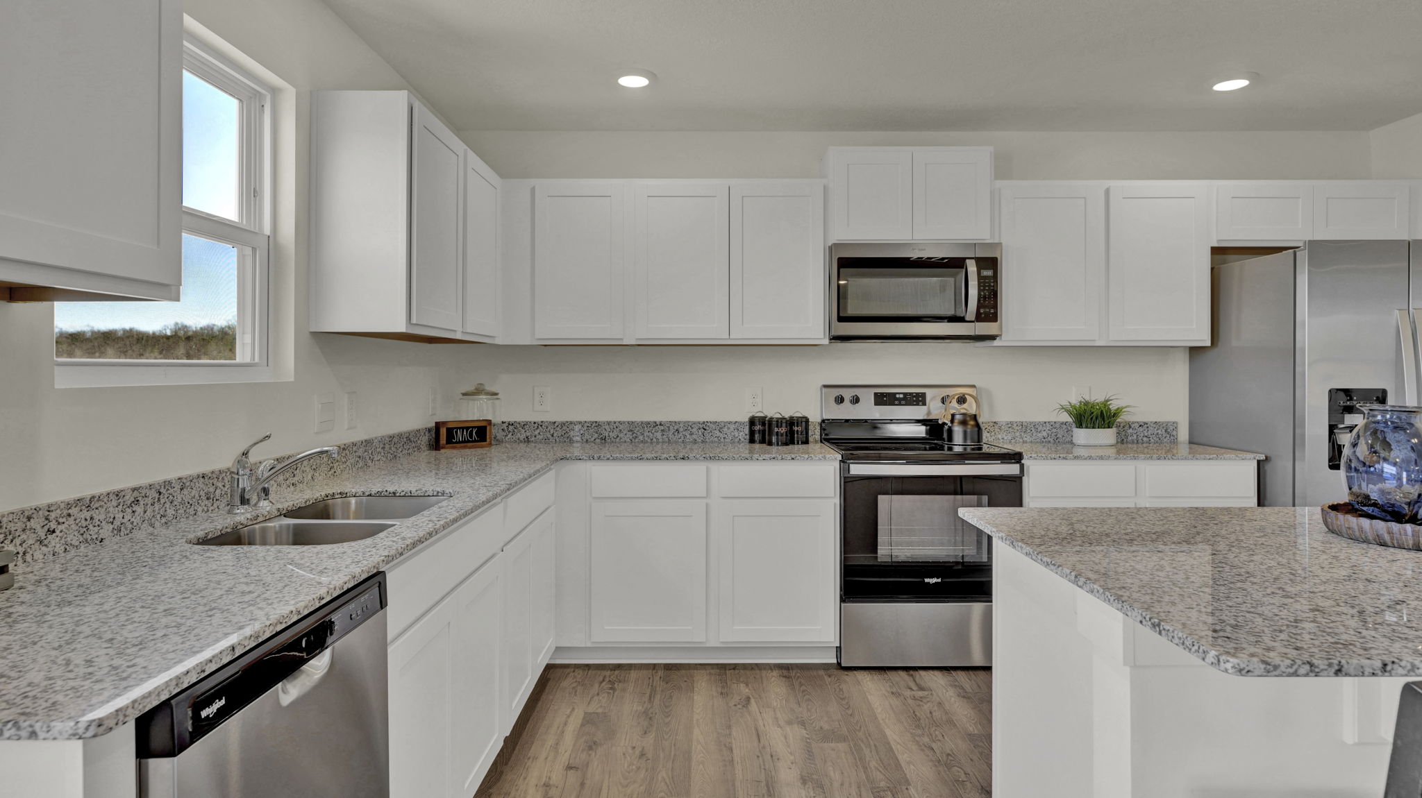 kitchen with stainless steel appliances