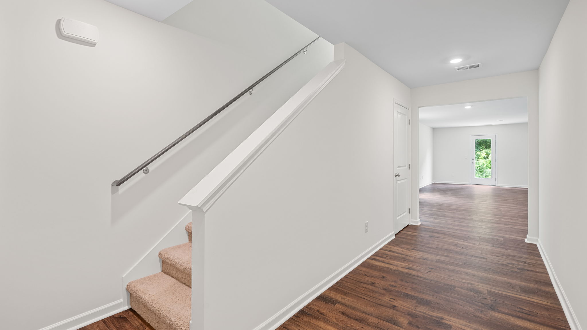hallway leading to stairs