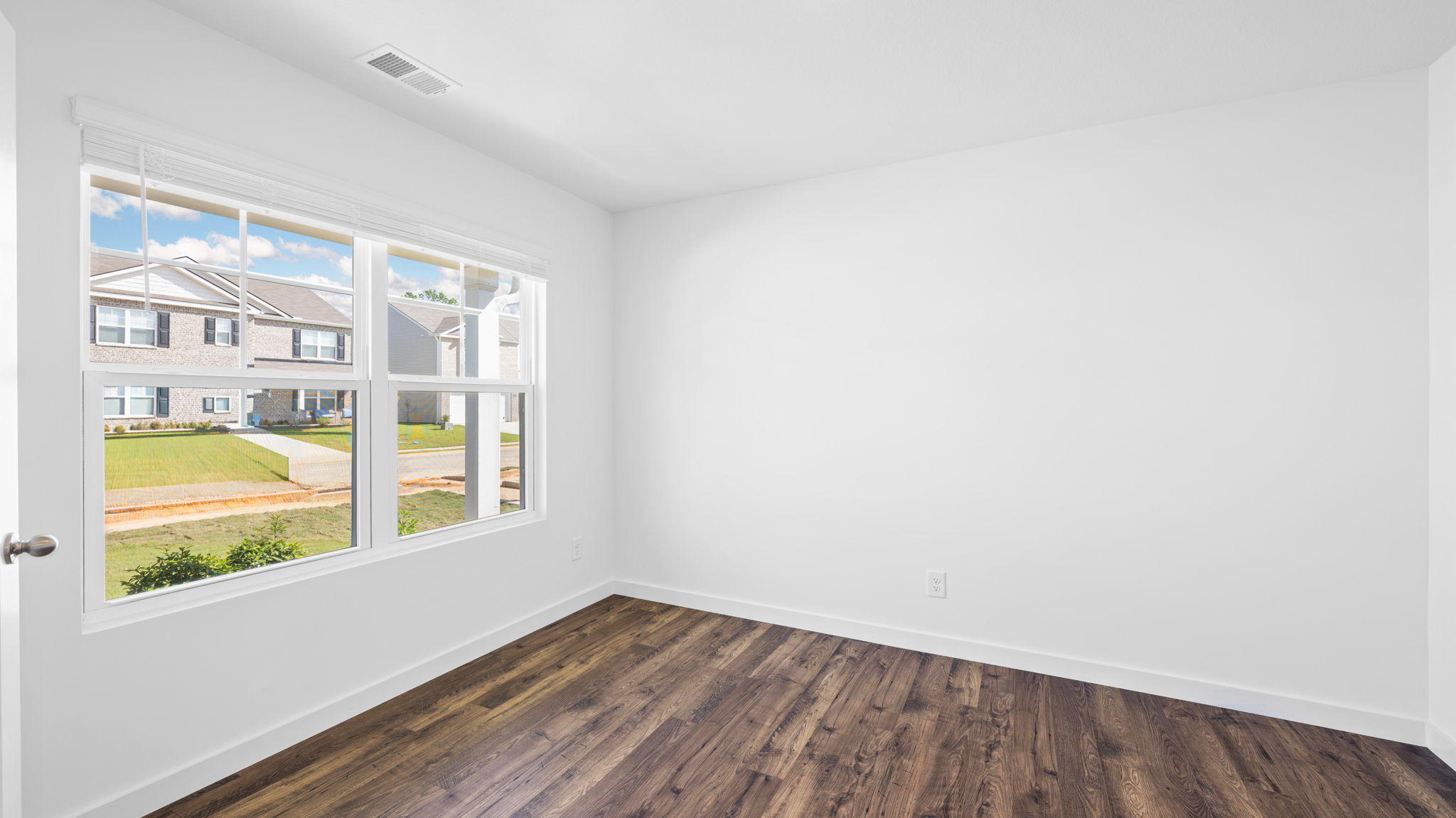 office space with large windows