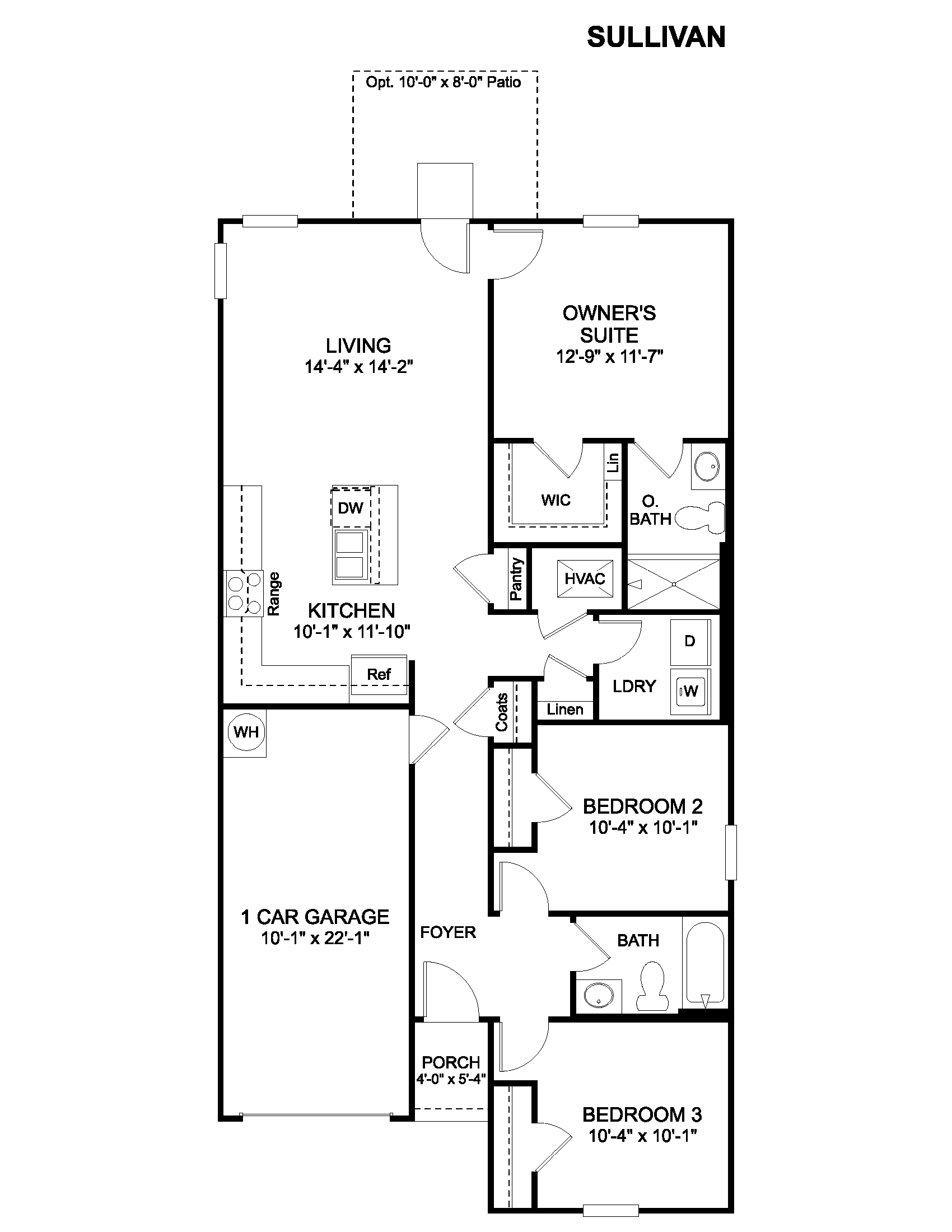 Sullivan floorplan