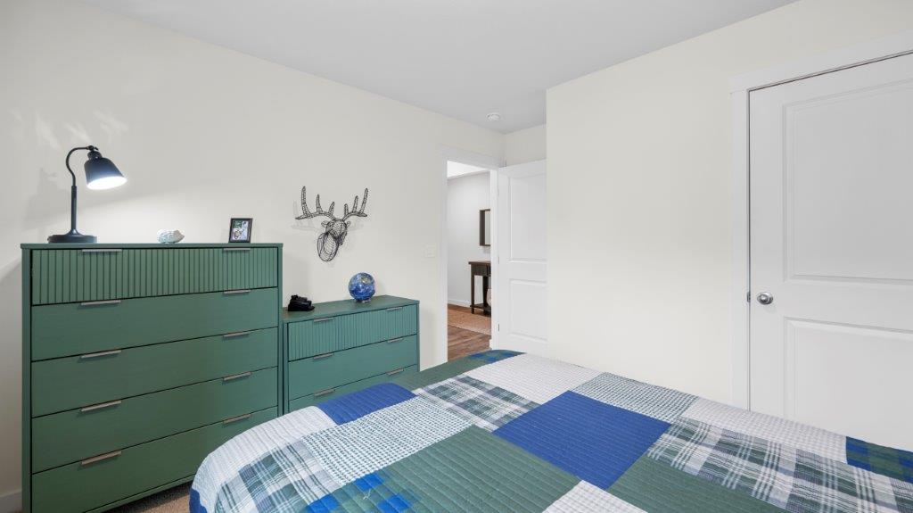 bedroom with walk-in closet