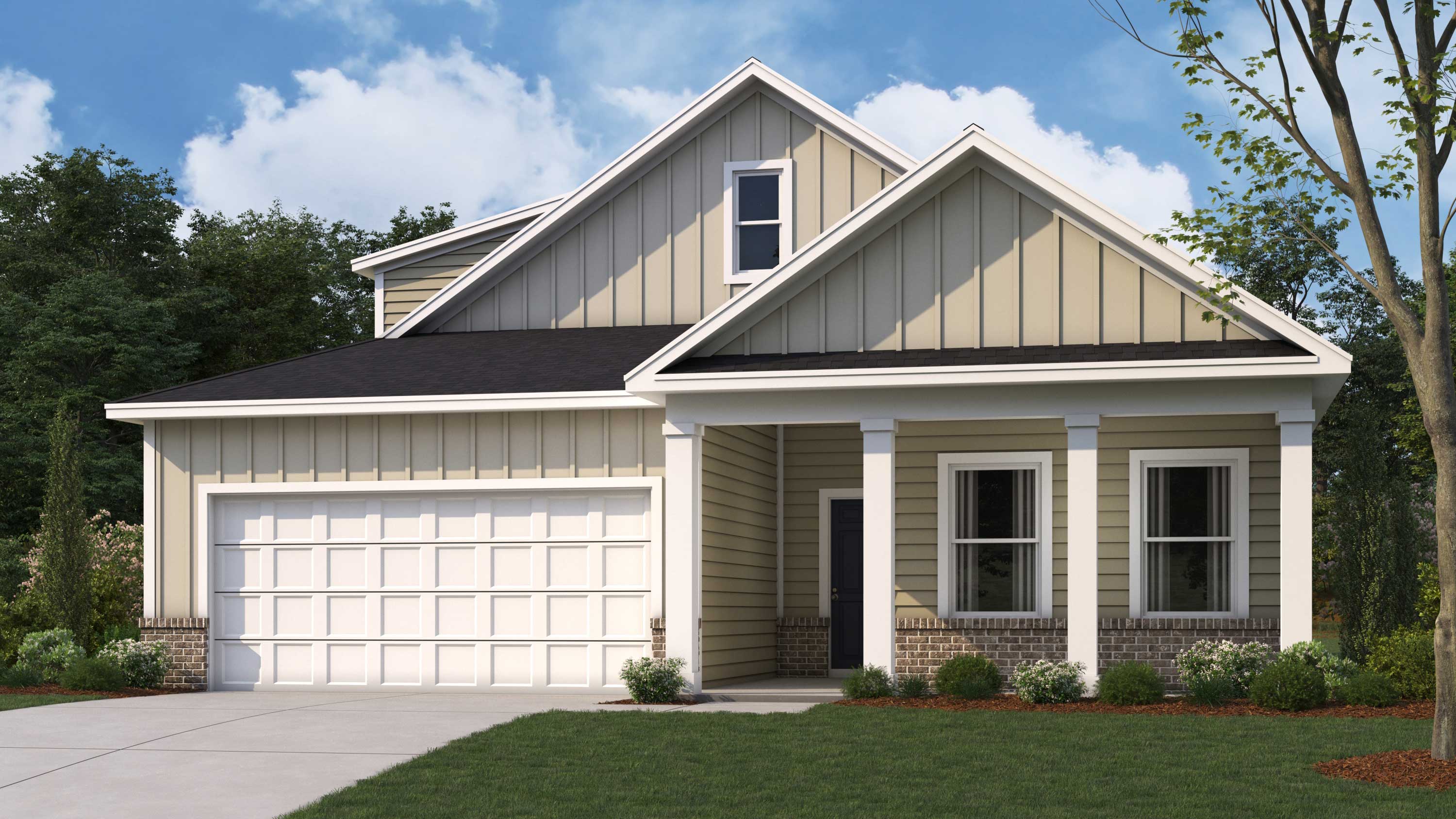 Bristol plan home rendering