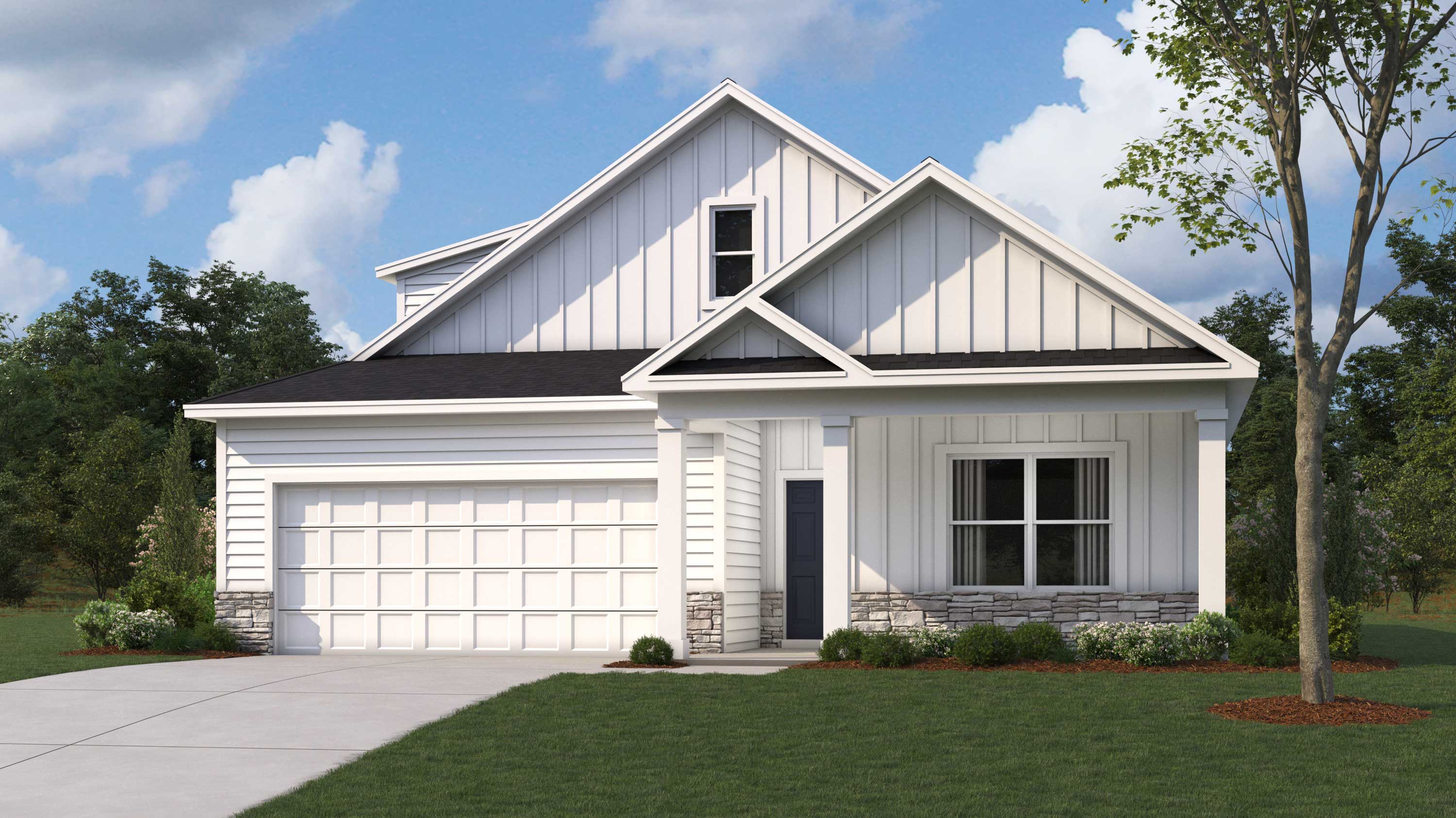 rendering of townhome unit