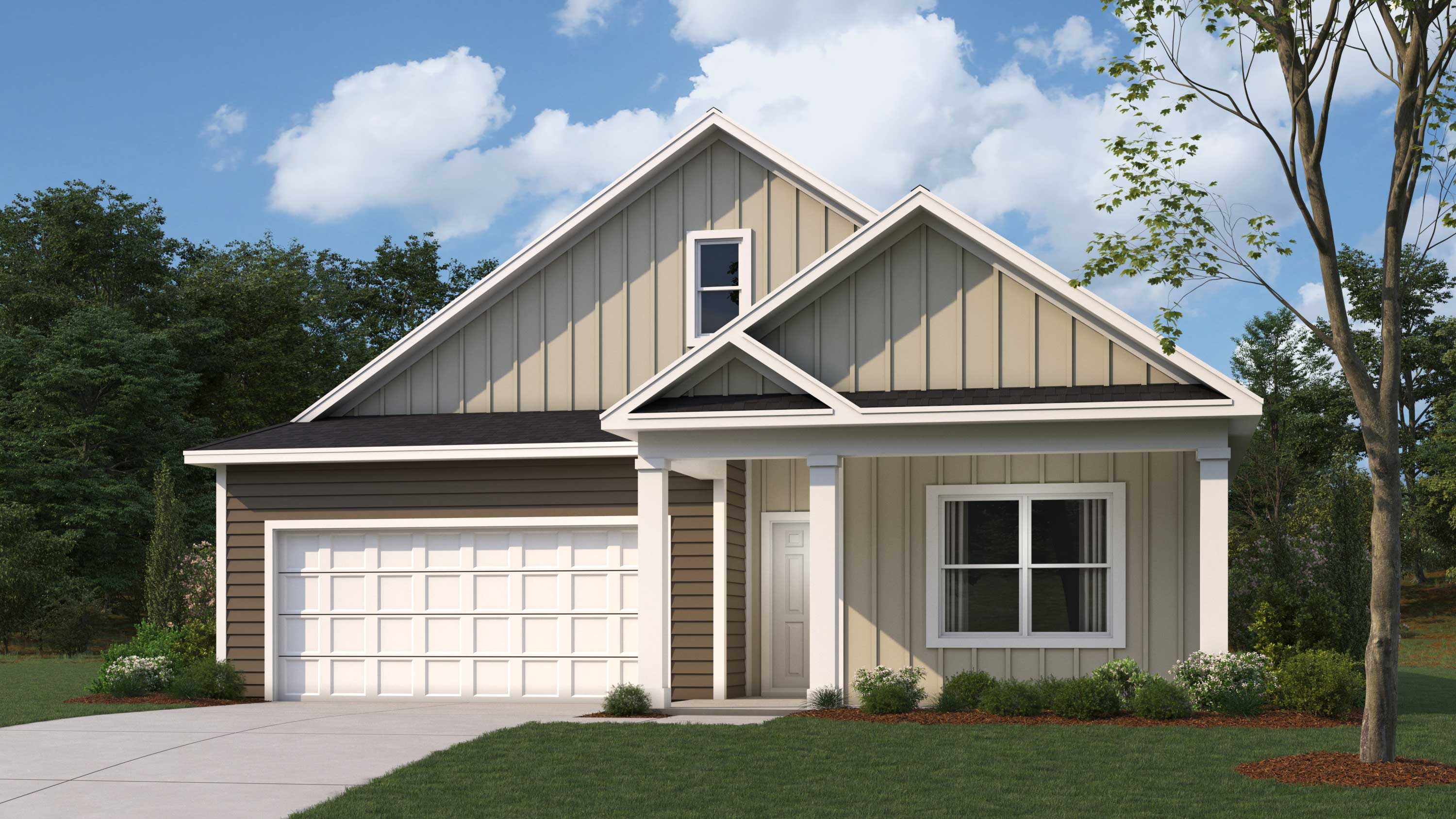 rendering of townhome unit