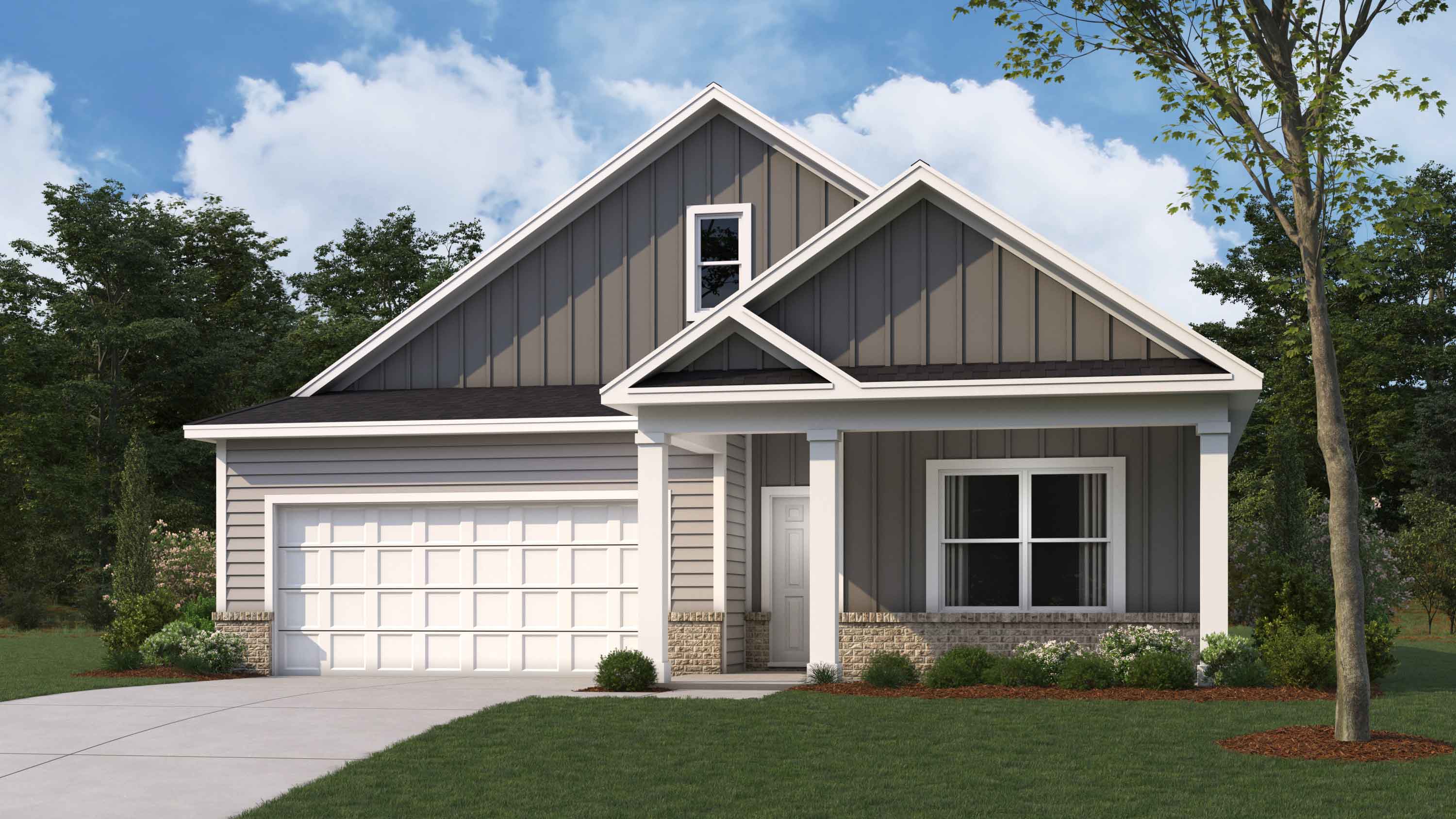 rendering of townhome unit