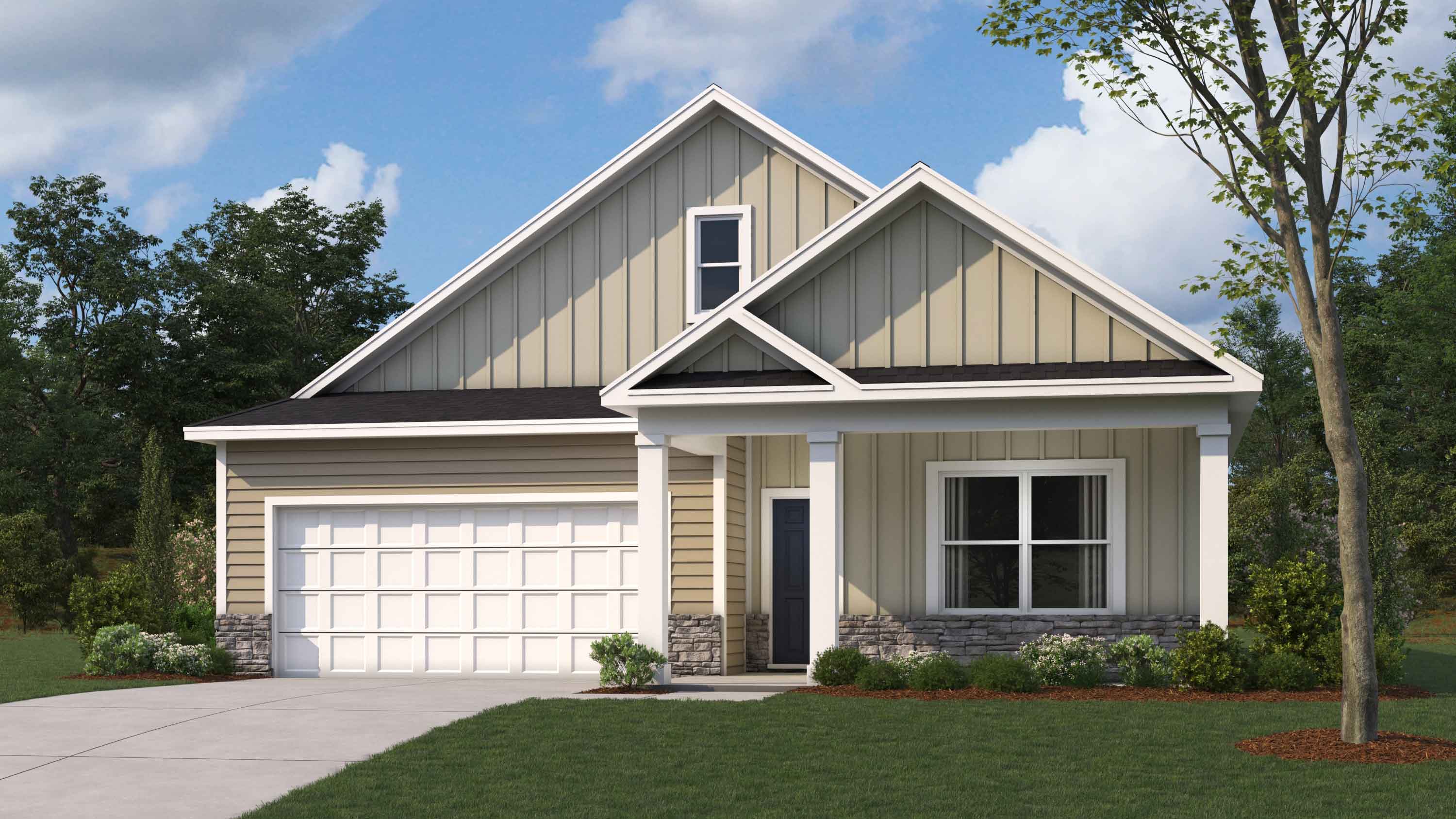 rendering of townhome unit