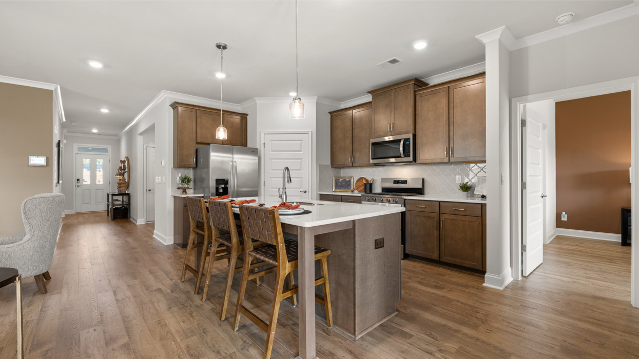 open concept kitchen