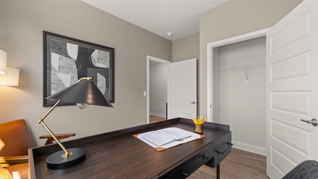 office with closet