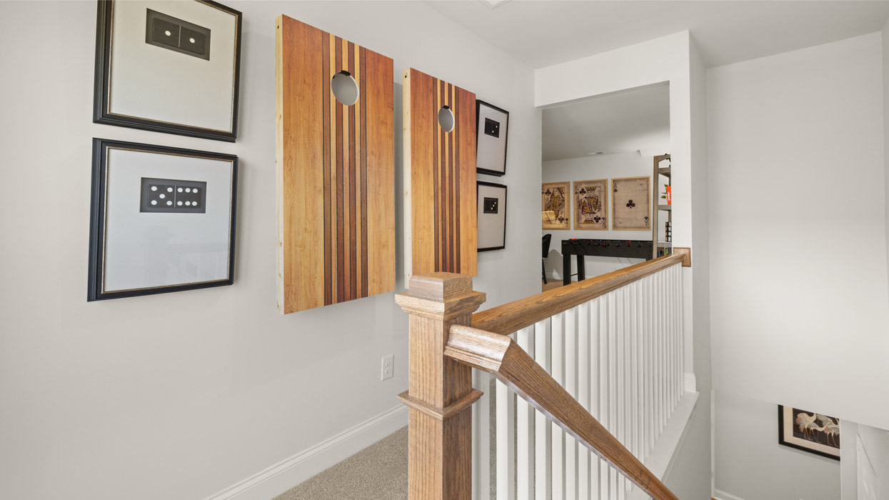upstairs hallway
