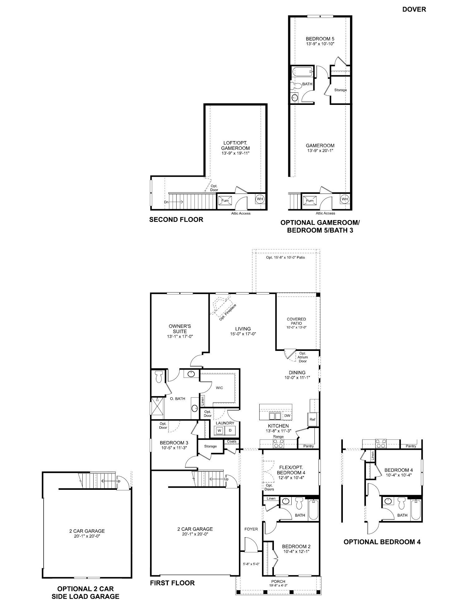 Dover floorplan
