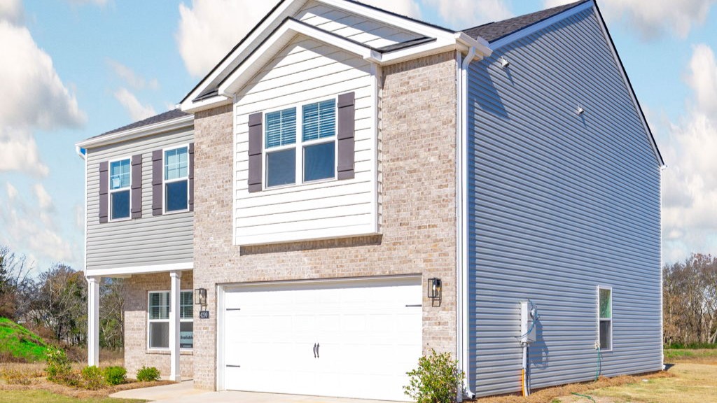 photo of a two story home