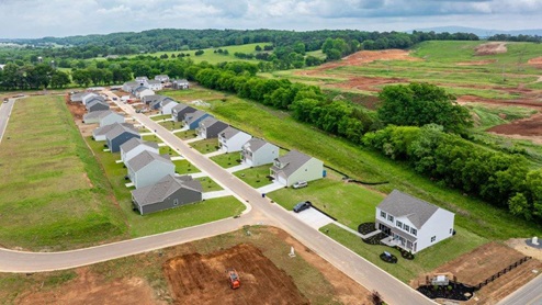Ariel view of Lone Oaks