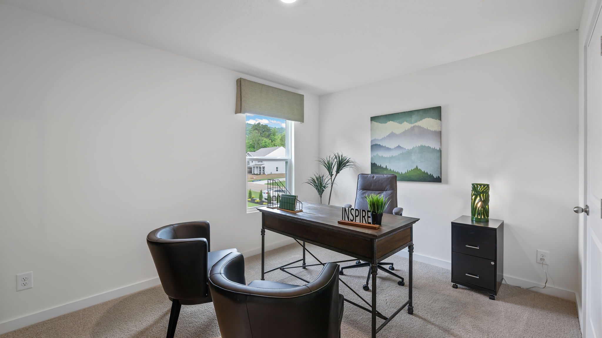 Guest bedroom with window