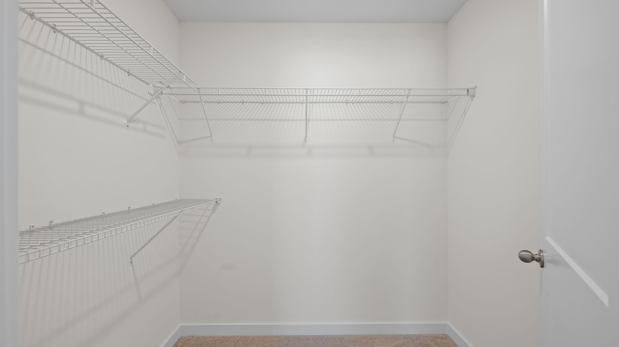 closet with shelving