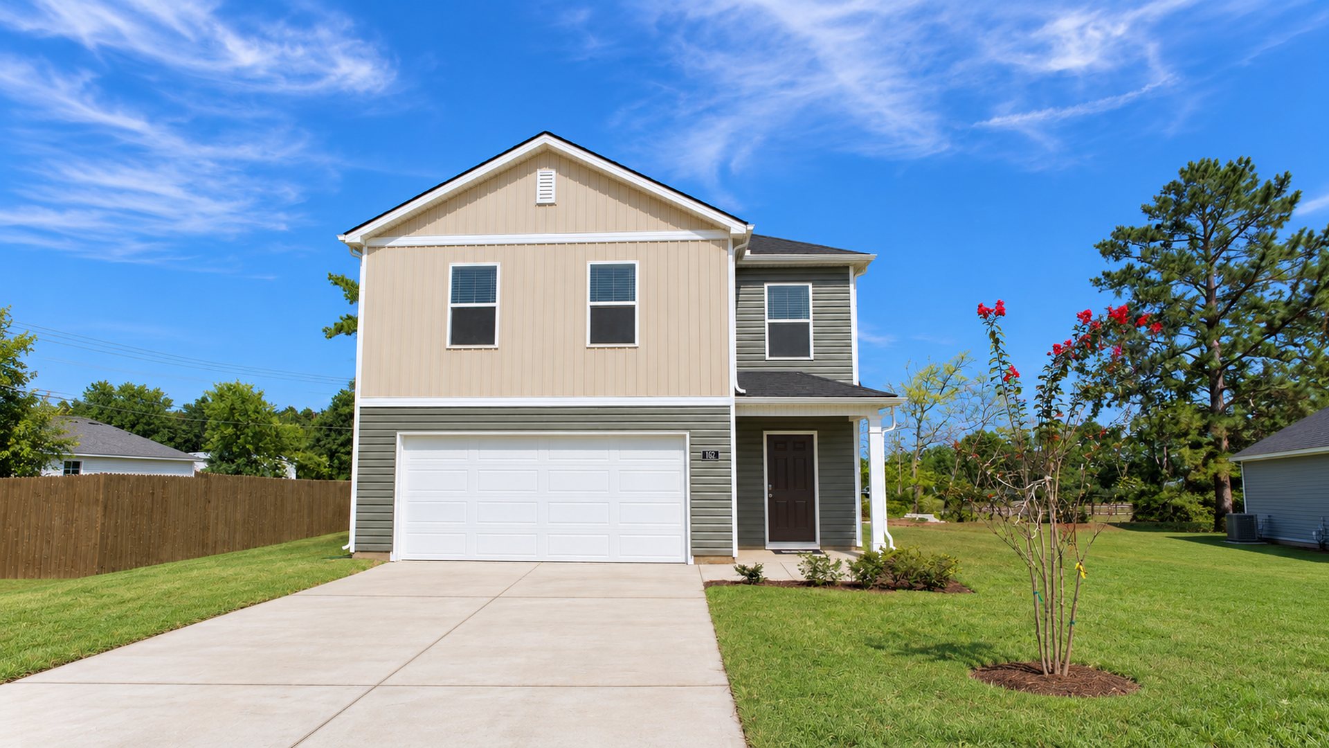 photo of two story home