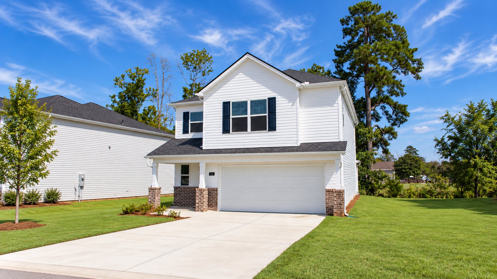 photo of two story home