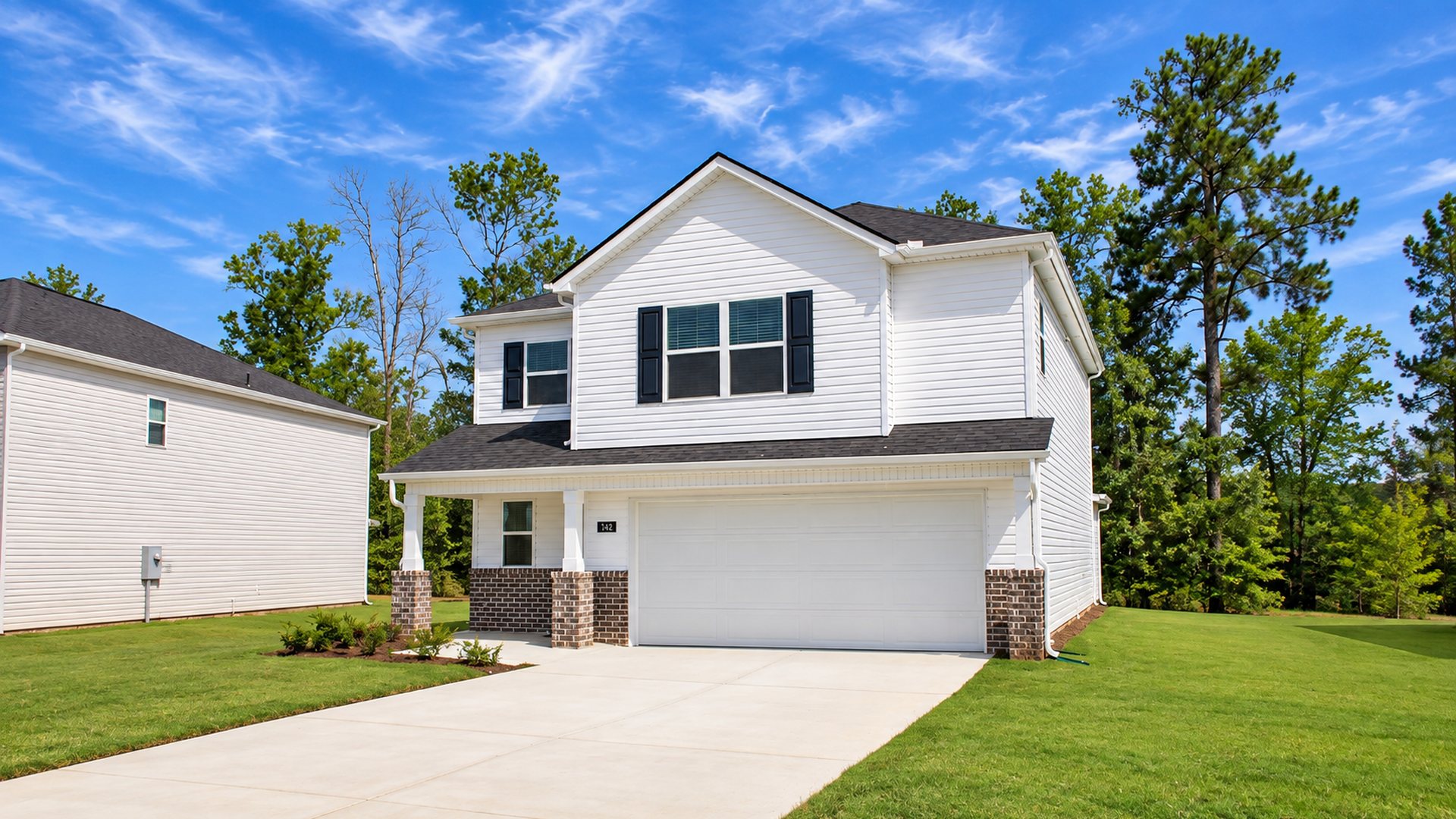 photo of two story home