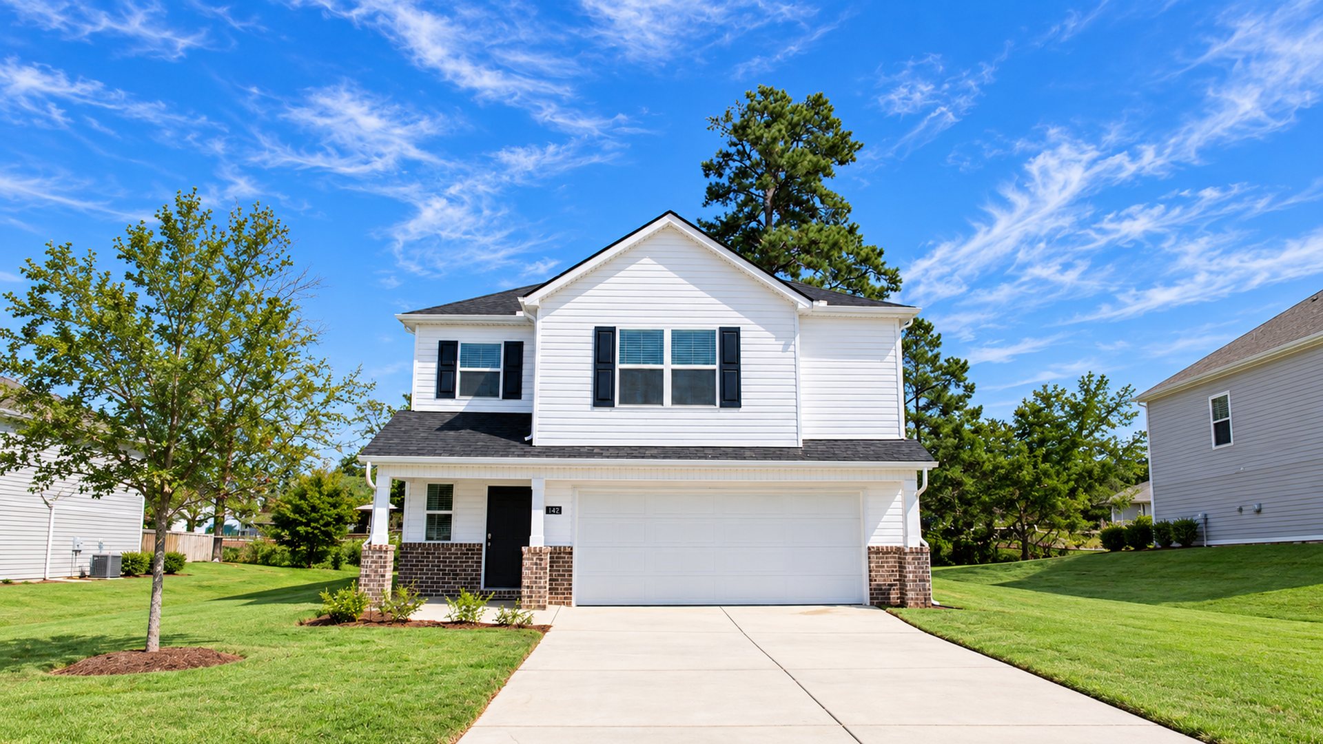 photo of two story home