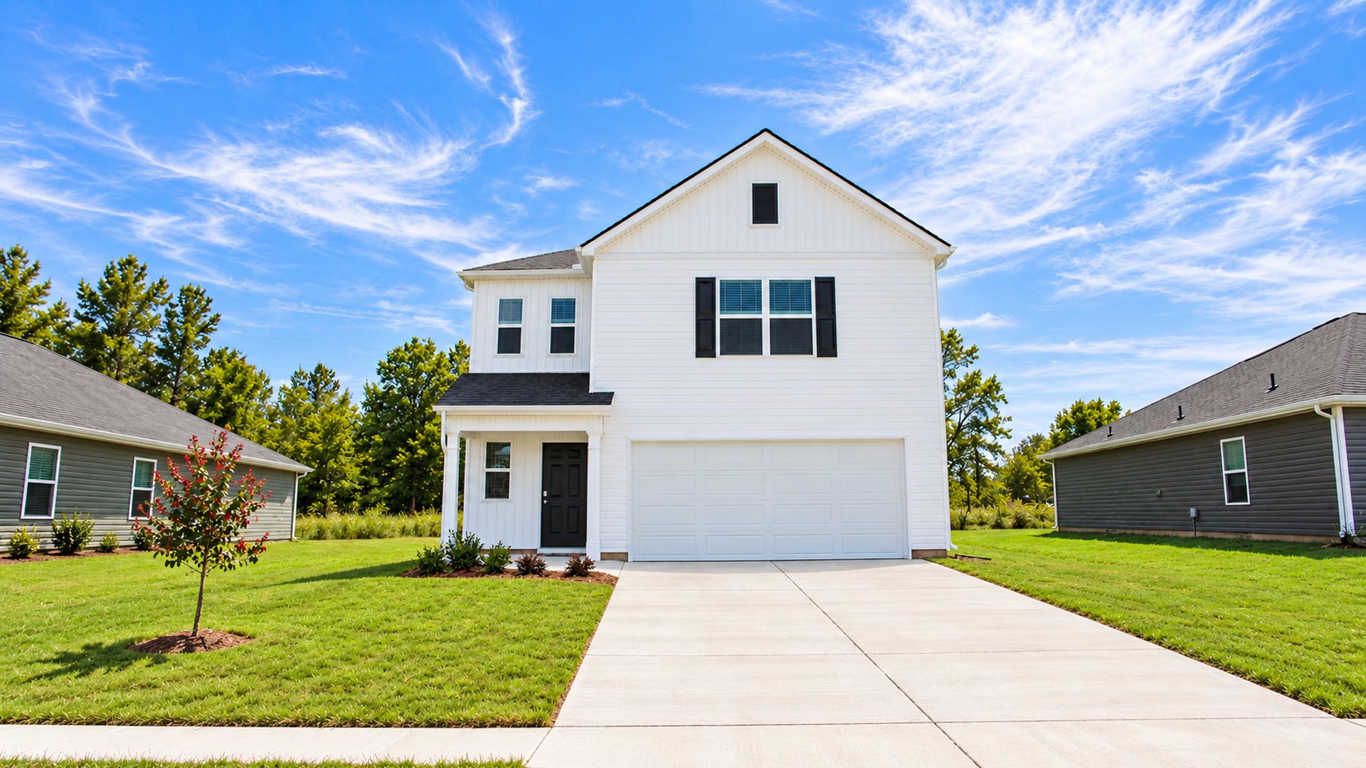 photo of two story home