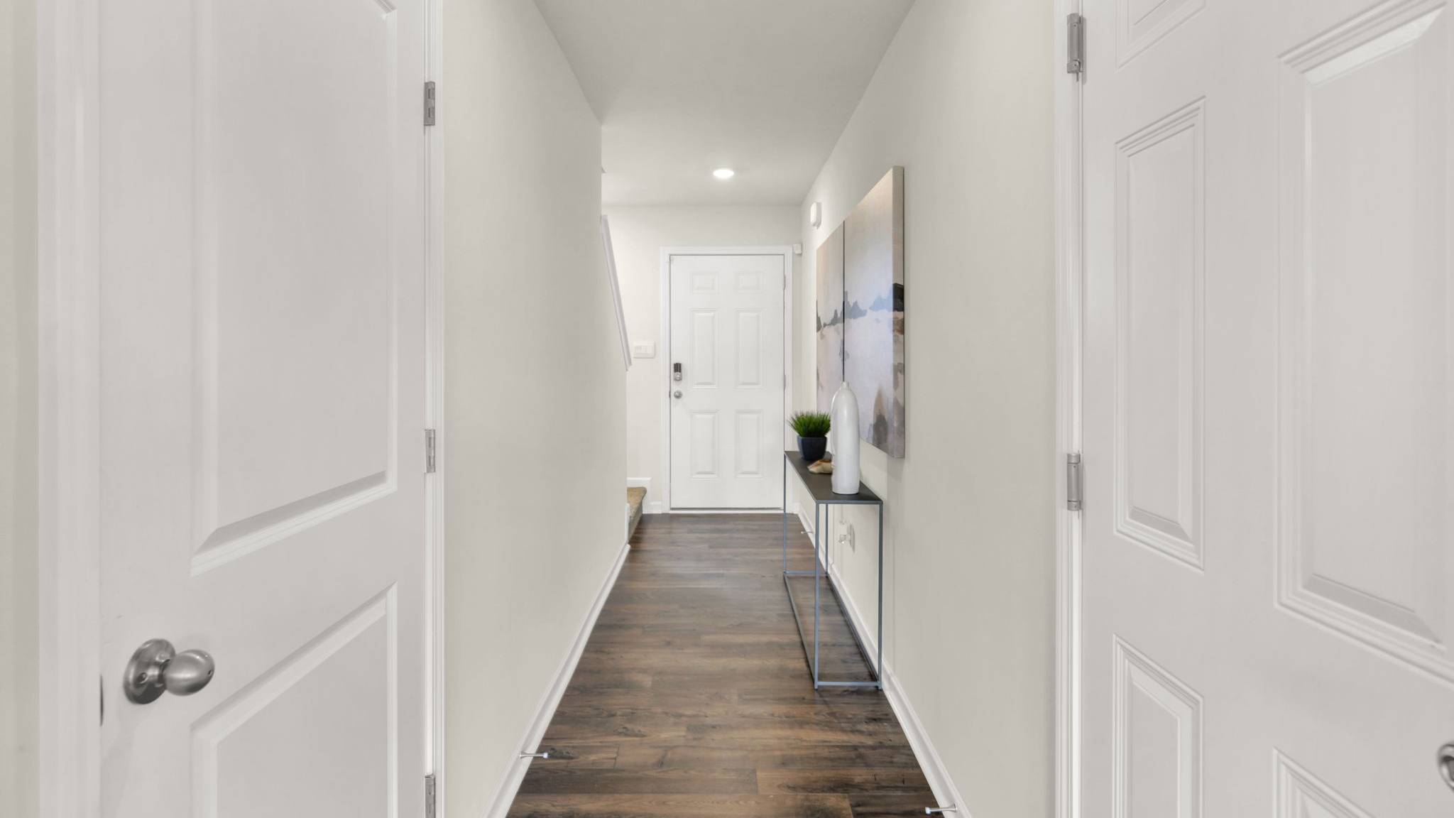 foyer area facing front door