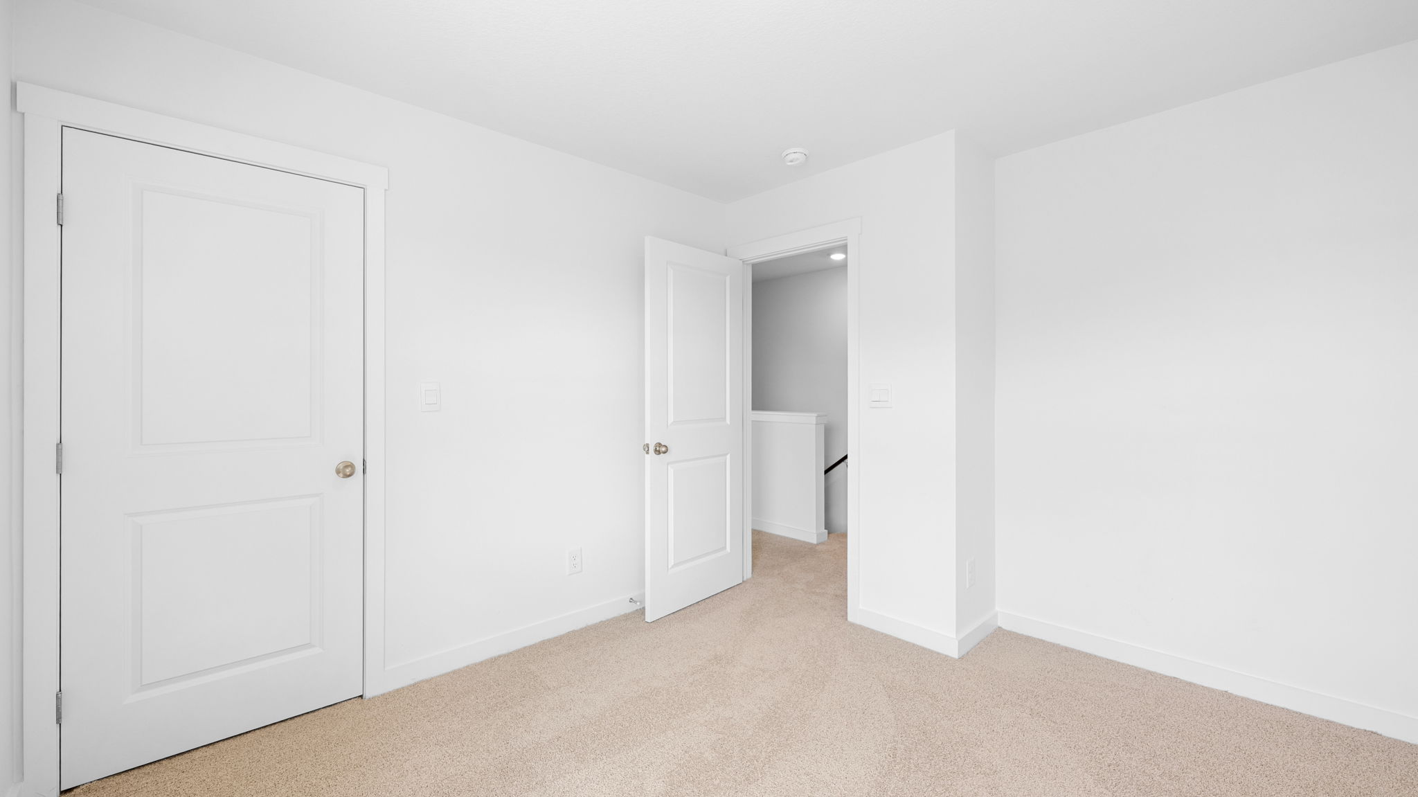 bedroom with walk-in closet
