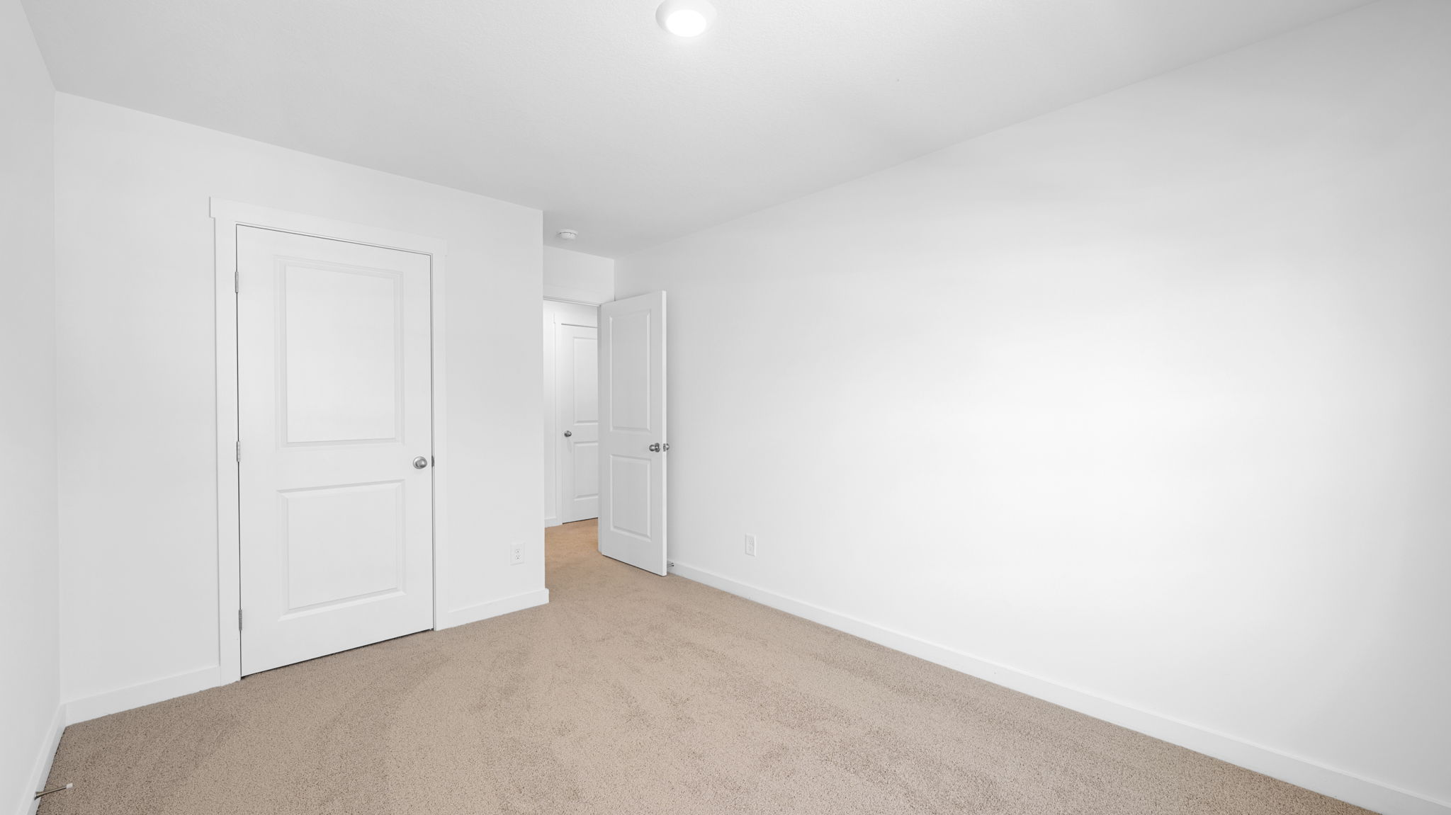 bedroom with walk-in closet