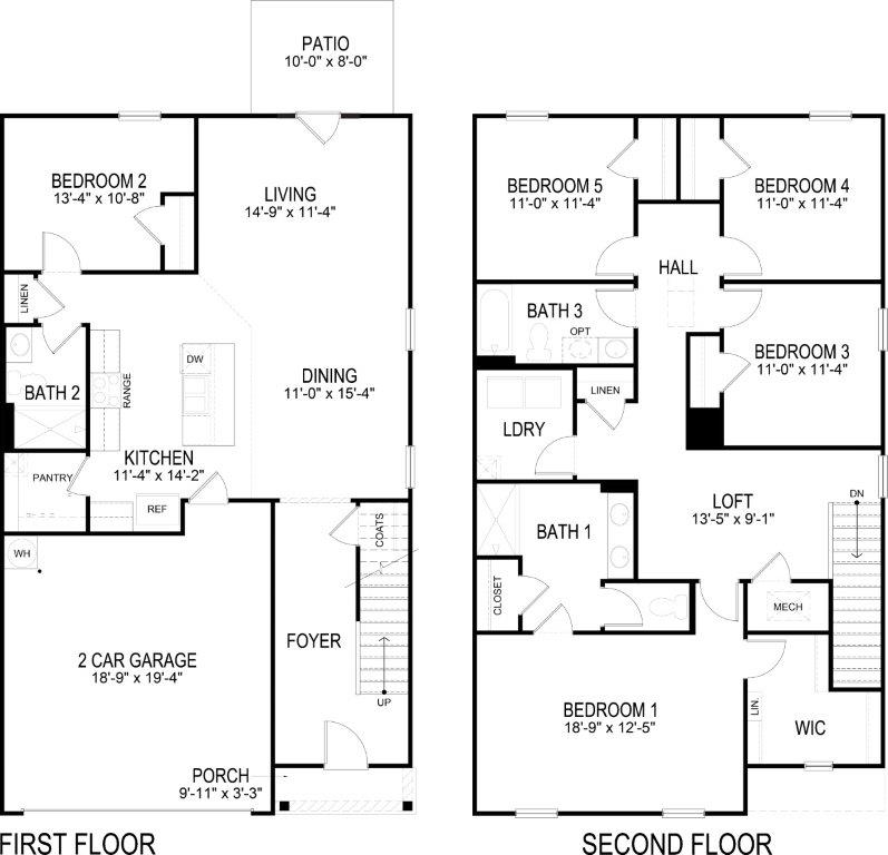 robie floorplan