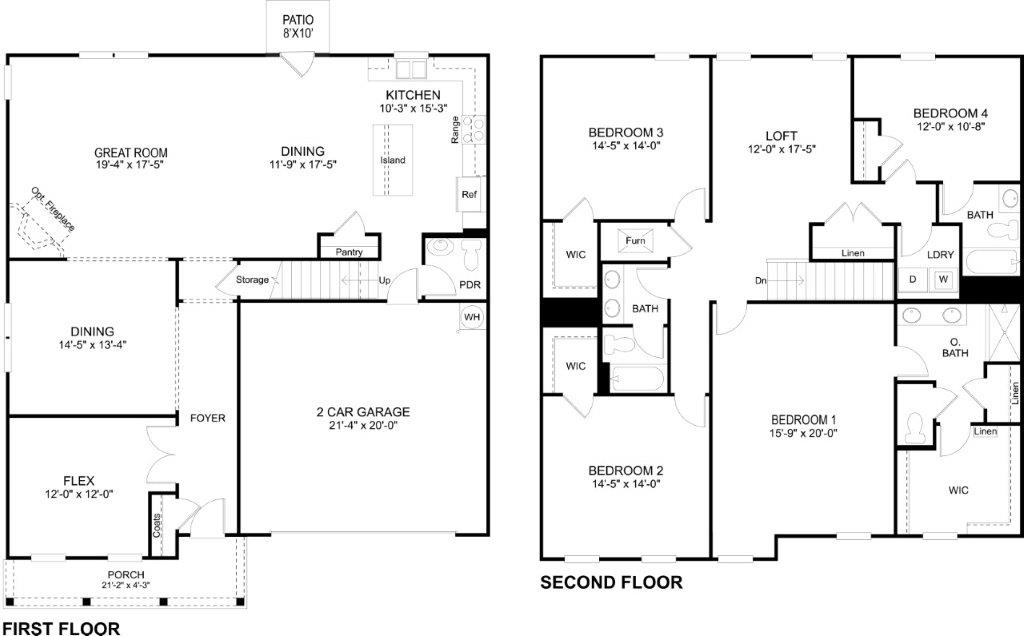 Richland floor plan