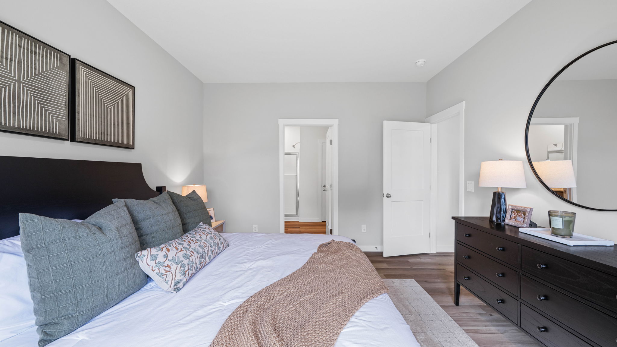 Primary bedroom with en suite