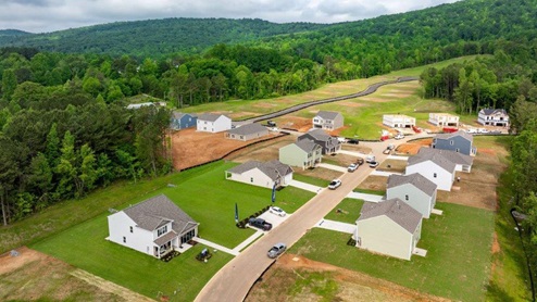 Aerial view of Byrd Frams