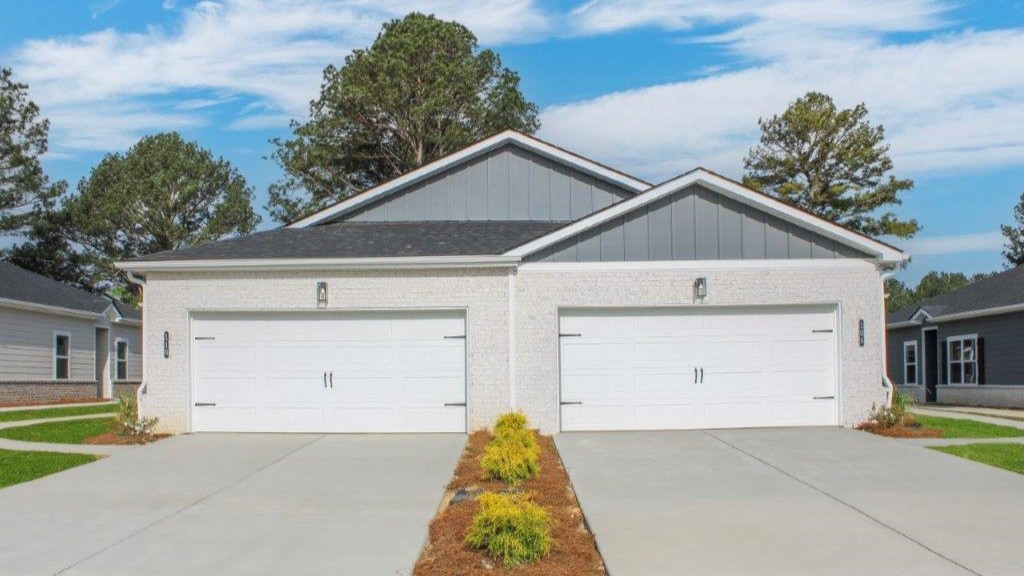 exterior of duplex